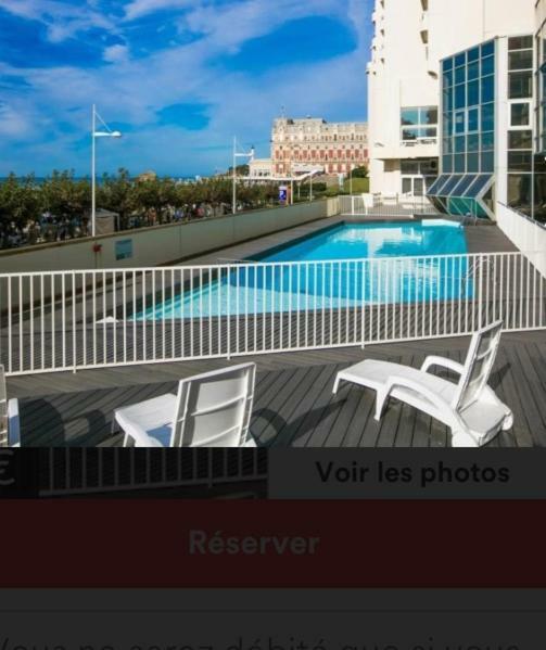 Studio Victoria Centre Grande Plage And Pool Биарриц Экстерьер фото